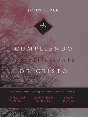 cover image of Cumpliendo las aflicciones de Cristo